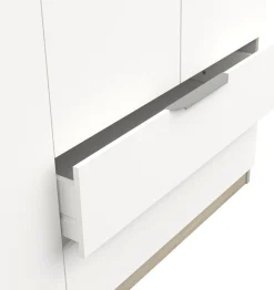 Demeyere GROUP Kleiderschrank »Ghost« Breite ca. 157cm,Höhe ca. 200cm,viel Stauraum,mit Innenaustattung