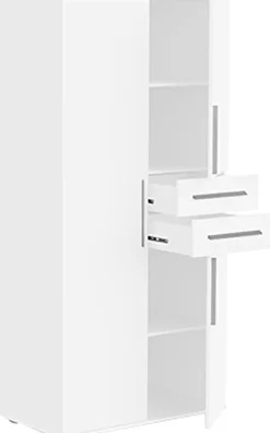 Demeyere GROUP Kleiderschrank »Versatil« B/H/ T ca. 90x190cmx50cm,Schubladen in komfortabler Höhe, Made in France, Kinderkleiderschrank