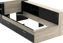 Demeyere GROUP Stauraumbett »Life« ideal für kleine Räume, platzsparend, viel Stauraum