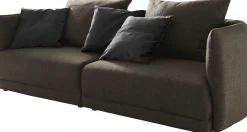 designwerk Big-Sofa »New York, anmutendes Designsofa« mit schmaler Arm- & Rückenlehne