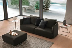 designwerk Big-Sofa »New York, anmutendes Designsofa« mit schmaler Arm- & Rückenlehne