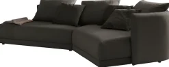designwerk Ecksofa »New York L-Form, anmutendes Designsofa« mit moderner R&ung im Rücken