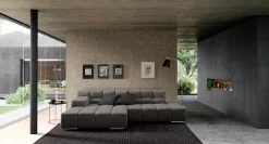 designwerk Ecksofa »Temple, Designsofa trifft hohen Sitzkomfort, L-Form« mit Sitztiefenverstellung