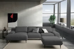 designwerk Hocker »Forma, zeitloser Desighocker mit aktuellem Fuß« in hochwertiger Verarbeitung & tollem Sitzkomfort