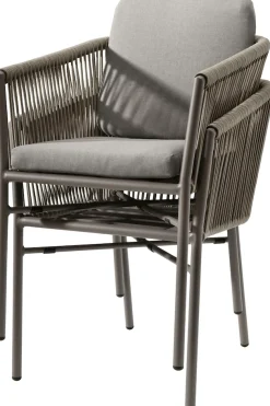 Destiny Gartensessel »LUCCA« Set, 2 Stk. tlg. Aluminium, Olefin-Rope, inkl. Auflagen, stapelbar