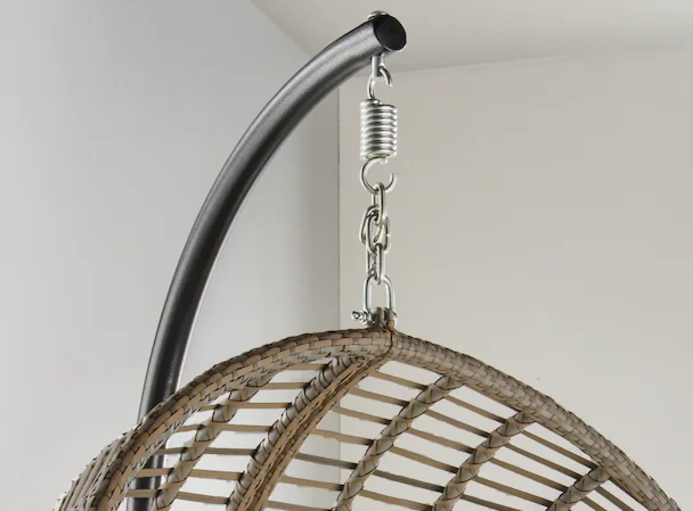 Destiny Hängesessel »COCO DE LUXE II« Stahl, Aluminium, Polyrattan, mit Gestell, inkl. Auflagen