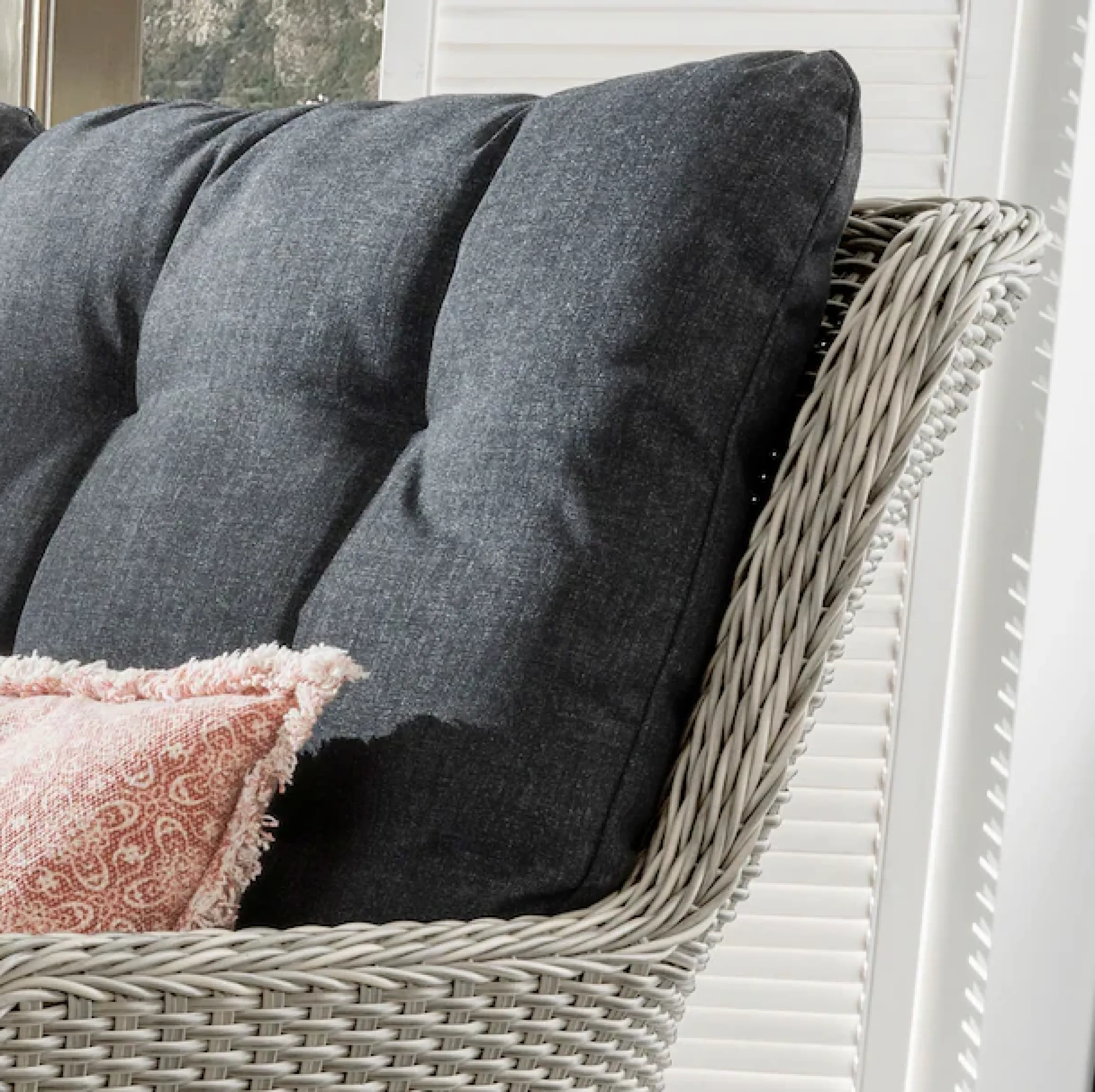 Destiny Loungesofa »CASA« Aluminium, Polyrattan, 2er Sofa, inkl. Auflagen