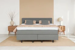 Die PlanBar Boxspringbett »OC-ON23163« inkl. Matratzen, Topper u. Bonellfederkern Unterbau, 160/180x200cm