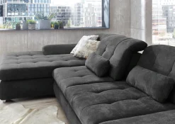 Die PlanBar Ecksofa »MP-IN17004 L-Form, Breite 331 cm, Federkern-Polsterung« inkl. Sitztiefenverstellung, wahlweise weitere Funktionen