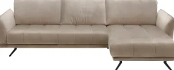 Die PlanBar Ecksofa »MP-IN20041 L-Form« optional Sitztiefenverstellung und Kopfstützen