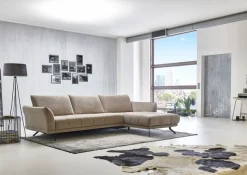 Die PlanBar Ecksofa »MP-IN20041 L-Form« optional Sitztiefenverstellung und Kopfstützen