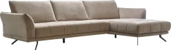 Die PlanBar Ecksofa »MP-IN20041 L-Form« optional Sitztiefenverstellung und Kopfstützen