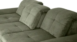 Die PlanBar Ecksofa »MP-IN16037 L-Form, Breite 289 cm, mit Kaltschaum-Polsterung« mit Sitztiefenverstellung & Zierkissen