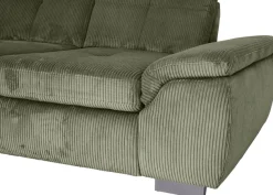 Die PlanBar Ecksofa »MP-IN16037 L-Form, Breite 289 cm, mit Kaltschaum-Polsterung« mit Sitztiefenverstellung & Zierkissen
