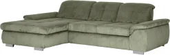 Die PlanBar Ecksofa »MP-IN16037 L-Form, Breite 289 cm, mit Kaltschaum-Polsterung« mit Sitztiefenverstellung & Zierkissen