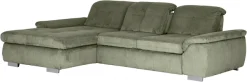 Die PlanBar Ecksofa »MP-IN16037 L-Form, Breite 289 cm, mit Kaltschaum-Polsterung« mit Sitztiefenverstellung & Zierkissen