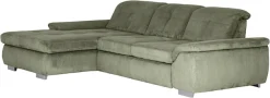 Die PlanBar Ecksofa »MP-IN16037 L-Form, Breite 289 cm, mit Kaltschaum-Polsterung« mit Sitztiefenverstellung & Zierkissen