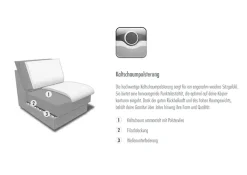 Die PlanBar Ecksofa »MP-IN20110 L-Form mit Kaltschaum-Polsterung« optional mit Funktionen erhältlich