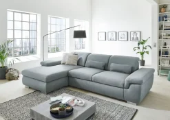 Die PlanBar Ecksofa »MP-IN17041 L-Form, Breite 325 cm« Sitztiefenverstellung, optional Kopfteilverstellung & Schlaffunktion