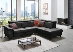 Die PlanBar Ecksofa »PN-EM23166 L-Form« optional mit Kopfteilverstellung und Stauraum