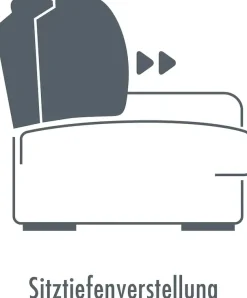 Die PlanBar Ecksofa »PN-IN16012 L-Form, Breite 309 cm« inkl. Sitztiefenverstellung, optional mit Kopfteilverstellung