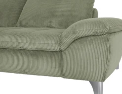 Die PlanBar Ecksofa »Recamiere MP-IN14007 L-Form, Breite 318 cm« wahlweise mit Schlaffunktion und verstellbaren Kopfstützen