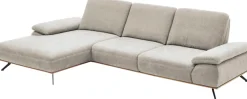 Die PlanBar Ecksofa »ZE-EM18063, Breite 322 cm« wahlweise mit Sitztiefen- und Armteilverstellung