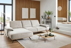 Die PlanBar Ecksofa »ZE-EM18063, Breite 322 cm« wahlweise mit Sitztiefen- und Armteilverstellung