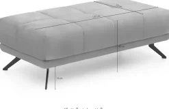 Die PlanBar Hocker »MP-IN20041« Besondere Merkmale: in modernem Polyestervelours mit Samtoptik