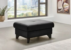 Die PlanBar Hocker »PN-EM23166« Aufklappbar mit Stauraum, stylische Metallfüße