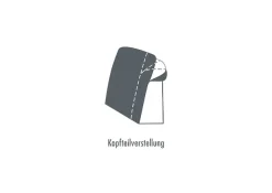 Die PlanBar Recamiere »MP-IN20126 mit Federkern-Polsterung« mit Kopfteilverstellung, wahlweise mit Drehsitz-Funktion