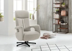 Die PlanBar Relaxsessel »MP-RS18073« 360° drehbar, inkl. man. Kopfpolsterverstellung u. Relax-Funktion