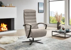 Die PlanBar Relaxsessel »ZE-RS20038 inkl. Relaxfunktion und Kopfteilverstellung« 1 Stk. tlg. 360° drehbar, wahlweise mit Gasdruckverstellung