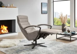 Die PlanBar Relaxsessel »ZE-RS20038 inkl. Relaxfunktion und Kopfteilverstellung« 1 Stk. tlg. 360° drehbar, wahlweise mit Gasdruckverstellung