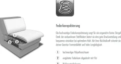 Die PlanBar 2-Sitzer »PP-PF23182« Federkernpolsterung, frei im Raum stellbar