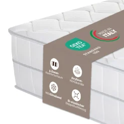 DI QUATTRO Komfortschaummatratze »Matratze Airy Form 15, Matratze in verschiedenen Größen erhältlich« 15 cm hoch Raumgewicht: 28 kg/m³ 1 Stk. tlg. Die Matratze, die atmet. Besonders atmungsaktiver Kern. Top bewertet.