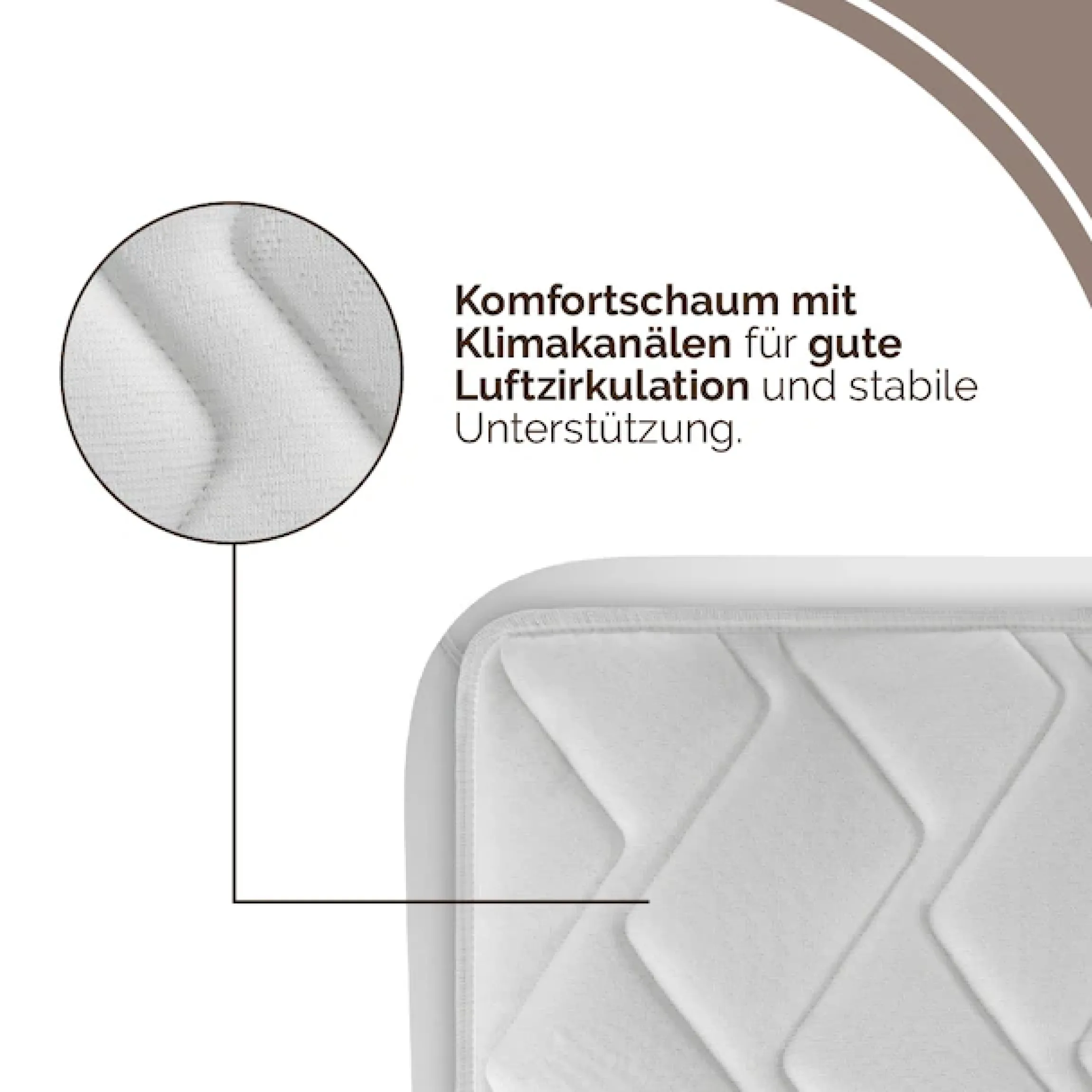 DI QUATTRO Komfortschaummatratze »Matratze Airy Form 15, Matratze in verschiedenen Größen erhältlich« 15 cm hoch Raumgewicht: 28 kg/m³ 1 Stk. tlg. Die Matratze, die atmet. Besonders atmungsaktiver Kern. Top bewertet.