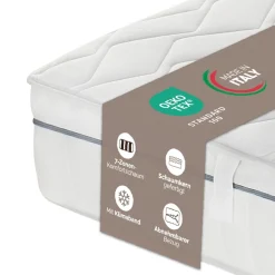 DI QUATTRO Komfortschaummatratze »23cm, Wave 3D, Wendematratze mit zwei Härtegraden« 23 cm hoch Raumgewicht: 30 kg/m³ 1-tlg., 1 Stk. tlg. Matratze in H2+H3 & H4+H5, 90x200, 140x200 und weitere Größen