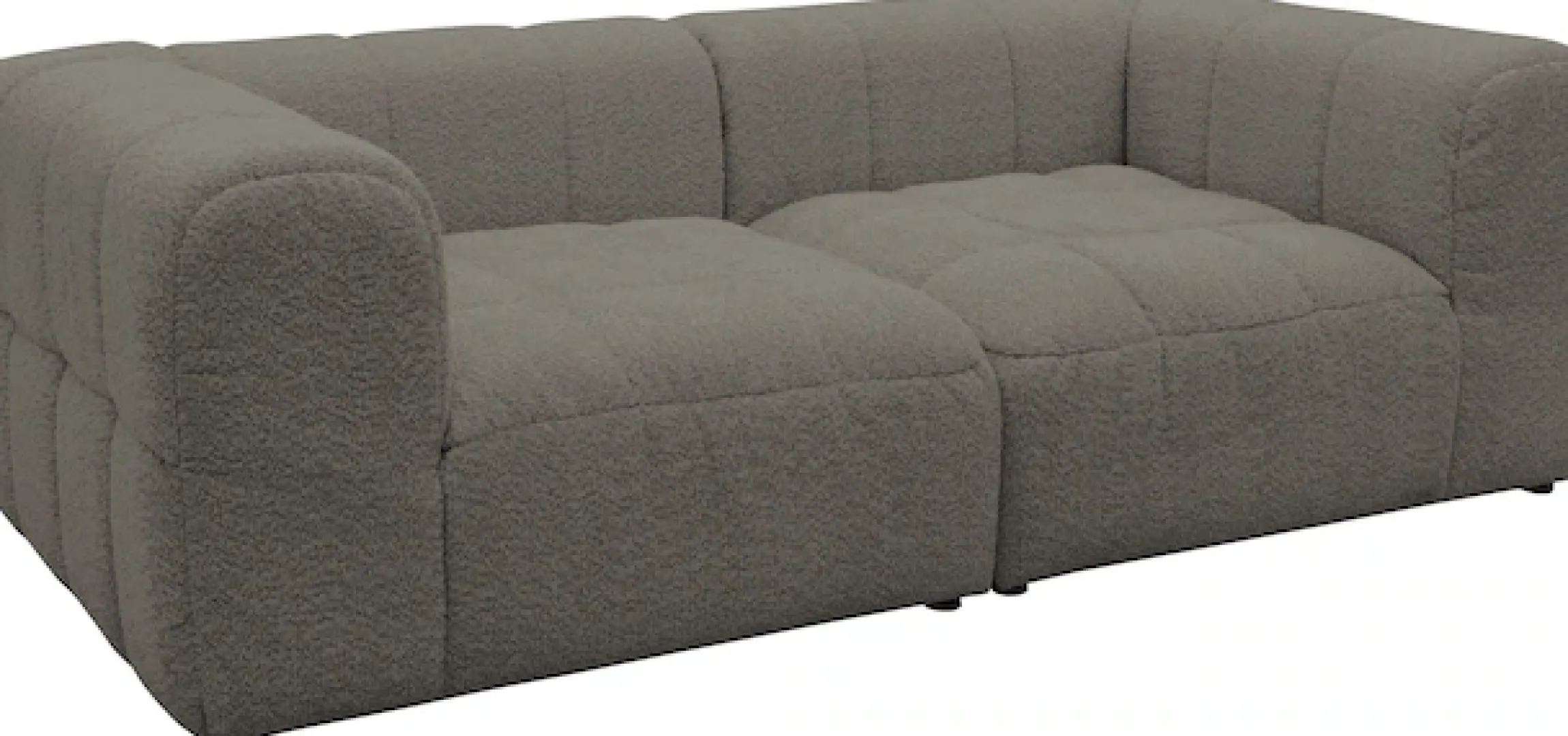 DOMO collection Big-Sofa »Ghent Megasofa in 2 Breiten, modern, bequem, Breite 220 oder 250cm« Mit Taschenfederkern und Kassettensteppung