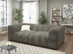 DOMO collection Big-Sofa »Ghent Megasofa in 2 Breiten, modern, bequem, Breite 220 oder 250cm« Mit Taschenfederkern und Kassettensteppung