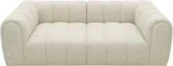 DOMO collection Big-Sofa »Odense Megasofa in 2 Breiten, Taschenfederkernunterfederung, bequem« aus pflegeleichtem Strukturbezug und legerer Polsterung