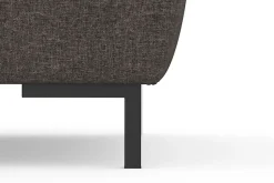 DOMO collection Ecksofa »Capelo, komfortabel, klare Linien zeichnen dieses Design aus, L-Form« mit Armteilverstellung, wahlweise mit Bettfunktion, Federkern