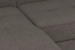 DOMO collection Ecksofa »Capelo, komfortabel, klare Linien zeichnen dieses Design aus, L-Form« mit Armteilverstellung, wahlweise mit Bettfunktion, Federkern