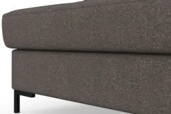 DOMO collection Ecksofa »Capelo, komfortabel, klare Linien zeichnen dieses Design aus, L-Form« mit Armteilverstellung, wahlweise mit Bettfunktion, Federkern