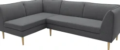 DOMO collection Ecksofa »Filho, individuell erweiterbar, Breite 241cm, outdoor geeignet« L-Formfür Terrasse, Garten und Balkon, speziell für Outdoor