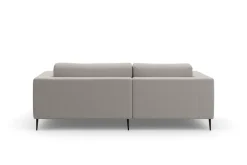 DOMO collection Ecksofa »Modica kompakt und elegant, Breite 244, L-Form« Auch in Cord, Fußhöhe passend für gängige Saugroboter!