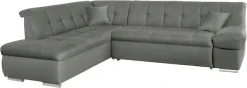 DOMO collection Ecksofa »MONA 271x213 cm, modern und komfortabel« whlw. mit Bett- und Armlehnfunktion, L-Form
