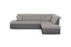 DOMO collection Ecksofa »MORIC 273x216 cm, L-Form, auch in Cord« wahlweise mit Bettfunktion und Armlehnenverstellung, auch in Cord