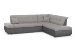 DOMO collection Ecksofa »MORIC 273x216 cm, L-Form, auch in Cord« wahlweise mit Bettfunktion und Armlehnenverstellung, auch in Cord