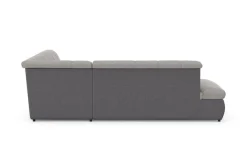 DOMO collection Ecksofa »MORIC 273x216 cm, L-Form, auch in Cord« wahlweise mit Bettfunktion und Armlehnenverstellung, auch in Cord